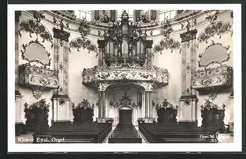 AK Ettal, Orgel im Kloster Ettal