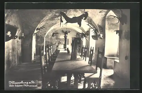 AK Meersburg a.B., Rittersaal im alten Schloss