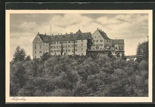 AK Heiligenberg /Baden, Blick auf das Schloss Heiligenberg