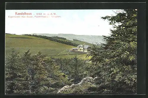 AK St. Peter, Bergasthof Kandelhaus