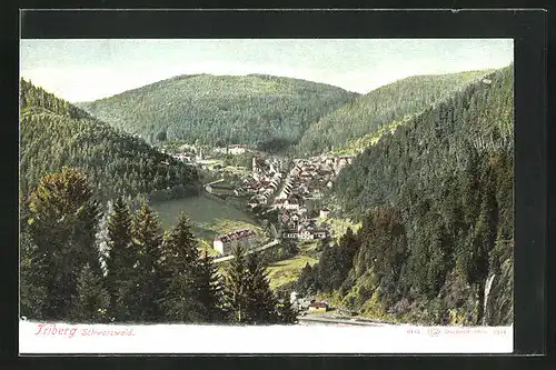 AK Triberg /Schwarzwald, Gesamtansicht