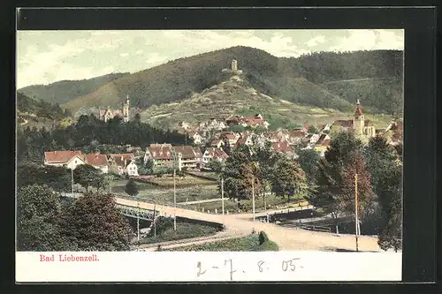 AK Bad Liebenzell, Panorama