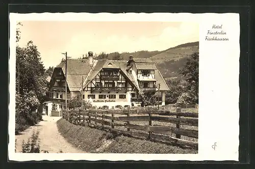 AK Fischhausen / Schliersee, Hotel Finsterlin