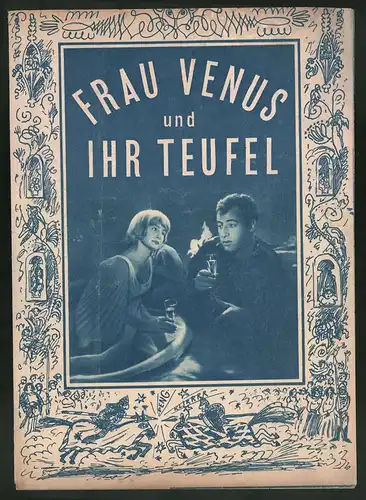 Filmprogramm unbekannt, Frau Venus und ihr Teufel, Manfred Krug, Ursula Werner, Regie: Ralf Kirsten