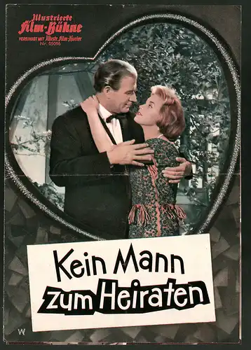 Filmprogramm IFB Nr. 05096, Kein Mann zum Heiraten, H. J. Kulenkampff, Marianne Hold, Regie: Hans Deppe