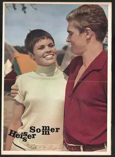 Filmprogramm Film für Sie Nr. 32 /68, Chris Doerk, Frank Schöbel, Regine Albrecht, Regie: Joachim Hasler