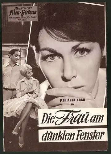 Filmprogramm IFB Nr. 05203, Die Frau am dunklen Fenster, Marianne Koch, Christiane Nielsen, Regie: Franz Peter Wirth