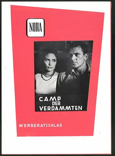 Filmprogramm Nora, Camp der Verdammten, Christiane Nielsen, Ellen Schwiers, Regie: Ernst von Theumer
