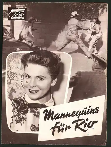 Filmprogramm DNF, Mannequins für Rio, Burt Lancaster, Frank Sinatra, Montgomery Clift, Regie: Kurt Neumann