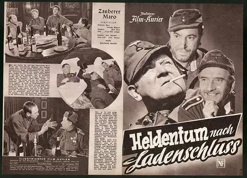 Filmprogramm IFK Nr. 2351, Heldentum nach Ladenschluss, Oliver Hassenkamp, Gerd Vespermann, Regie: Fritz Stapenhorst