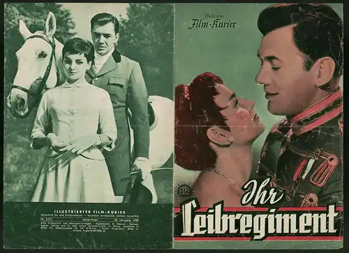 Filmprogramm IFK Nr. 2412, Ihr Leibregiment, Ingrid Andree, Gerhard Riedmann, Regie: Hans Deppe