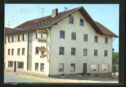 AK Grainet /Bayer. Wald, Gasthaus und Pension Ketterer