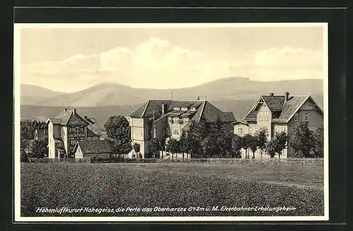 AK Hohegeiss /Harz, Eisenbahner-Erholungsheim