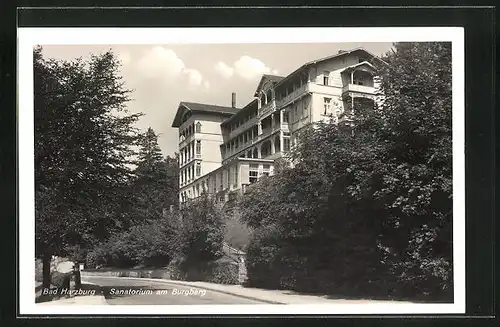 AK Bad Harzburg, Sanatorium am Burgberg