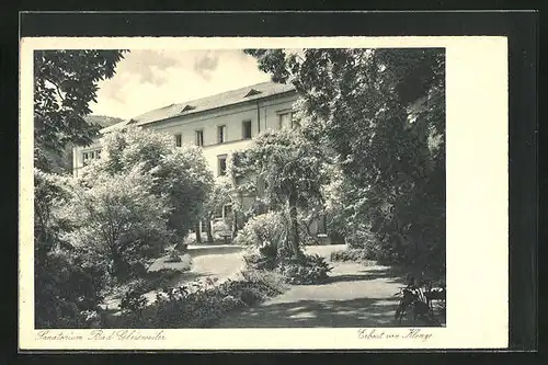 AK Bad Gleisweiler /Weinstrasse, Sanatorium erbaut von Klenze