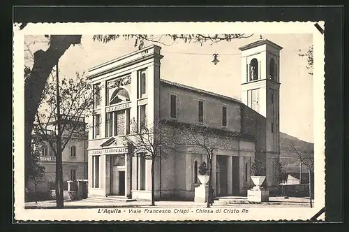 AK L`Aquila, Viale Francesco Crispi, Chiesa di Cristo Re