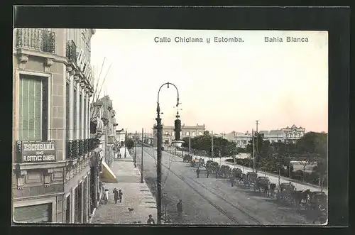 AK Bahia Blanca, Calle Chiclana y Estomba