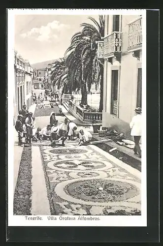 AK Tenerife, Villa Orotava Alfombras