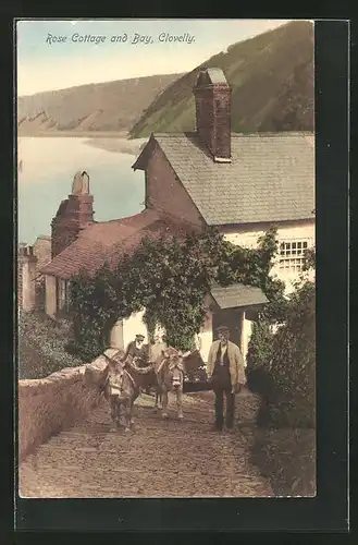 AK Clovelly, Rose Cottage and Bay
