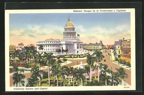 AK Habana, Parque de la Fraternidad y Capitolio