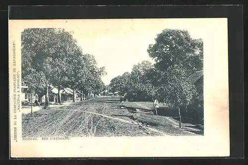 AK Nossi-Bé, Rue d`Andoane