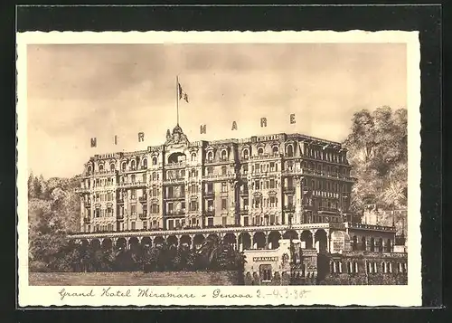 AK Genova, Grand Hotel Miramare
