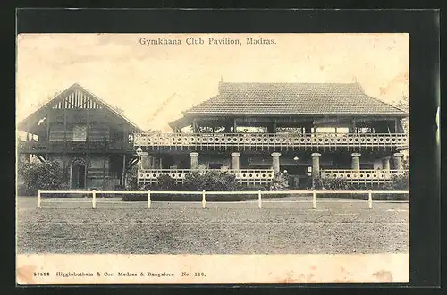 AK Madras, Gymkhana Club Pavilion