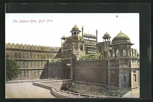 AK Delhi, Fort, The Lahore Gate