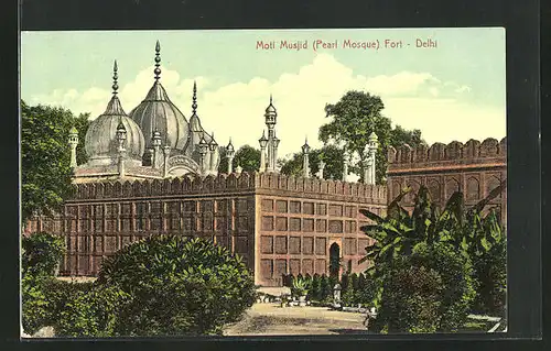 AK Delhi, Moti Musjid Pearl Mosque Fort