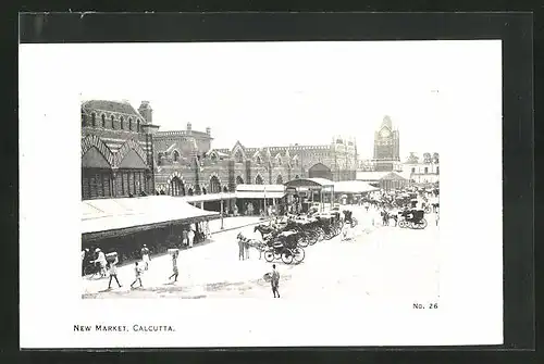 AK Calcutta, New Market