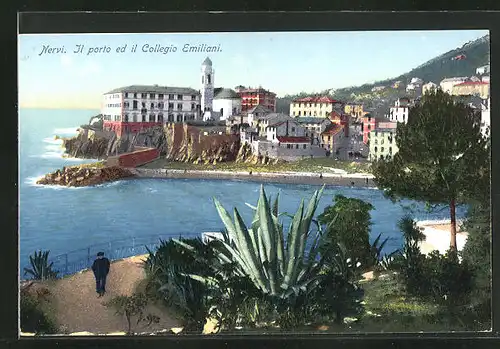 AK Nervi, Il porto ed il Collegio Emiliani
