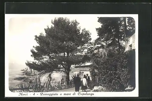 AK Nervi, Passeggiata a mare di Capolungo