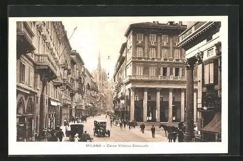 AK Milano, Corso Vittorio Emanuele