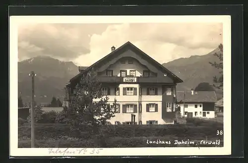 AK Ehrwald, Hotel Landhaus Daheim