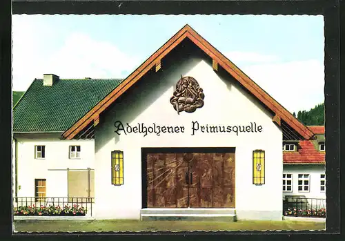 AK Bad Adelholzen /Obb., Adelholzener Primusquelle