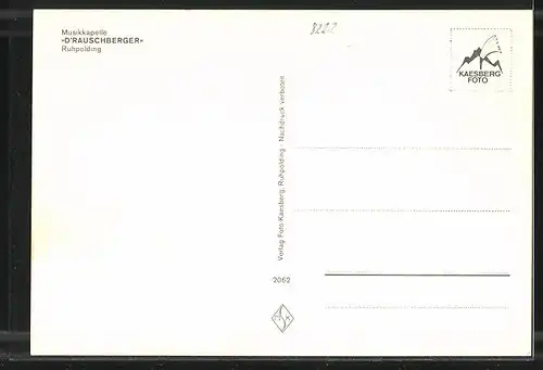 AK Ruhpolding /Obb., Musikkapelle D`Rauschberger