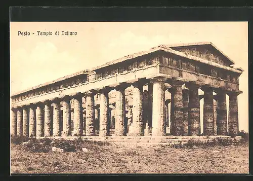 AK Pesto, Tempio di Nettuno