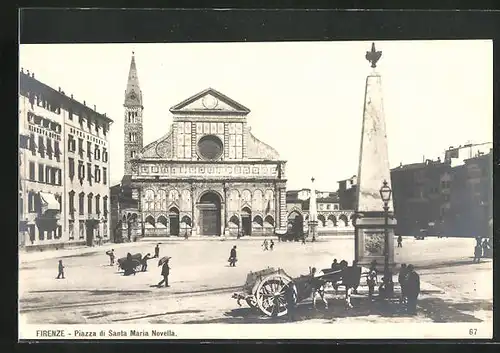 AK Firenze, Piazza di Santa Maria Novella