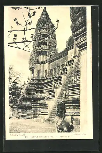 AK Phnom Penh, Temple d`Angkor-Vat, Facade Est