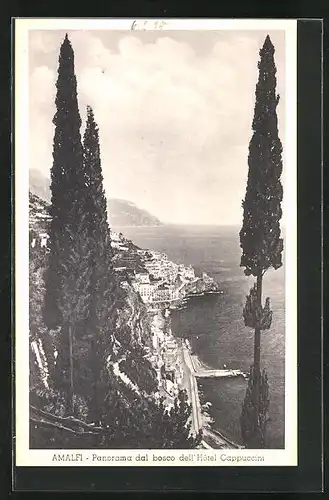 AK Amalfi, Panorama dal bosco dell`Hotel Cappuccini
