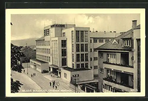 AK Jung Bunzlau / Mlada Boleslav, Obchodni akademie, Bauhaus