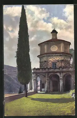 Künstler-AK Photochromie Nr. 4587: Morcote, Lago di Lugano