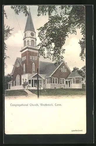 AK Westbrook, CT, Congregational Church