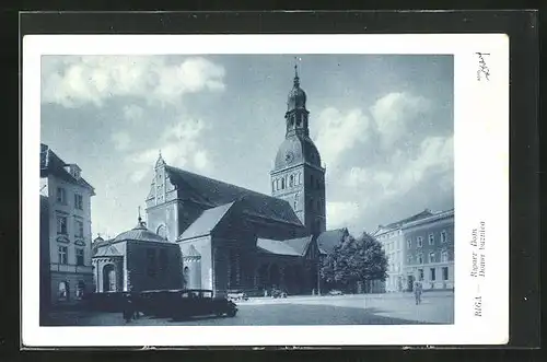 AK Riga, Blick auf den Dom