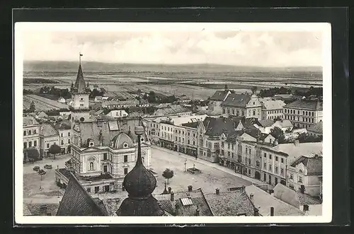 AK Mährisch Neustadt, Blick vom Kirchturm