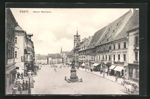 AK Eger, Oberer Marktplatz