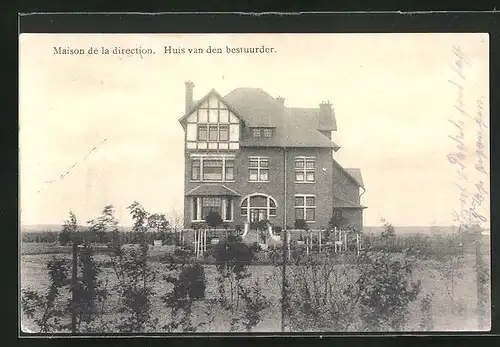 AK Mechelen, Maison de la direction, Huis van den bestuurder