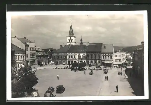 AK Val. Mezirici, Námesti, Marktplatz