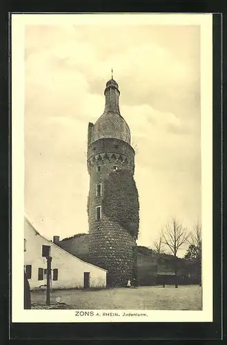 AK Zons a. Rhein, Judenturm