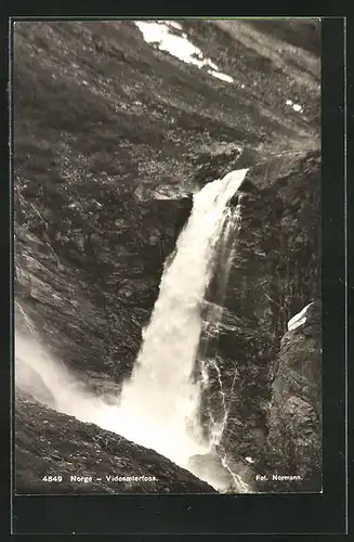 AK Norge, Videsaeterfoss, Wasserfall